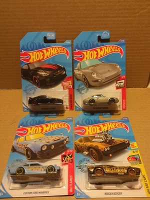 Hot Wheels Kroger Exclusive Lot Nissan Porsche Maverick Roger Dodger