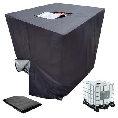 IBC Tote Cover, 420D Suitable for 275 Gallon 1000L IBC Tank Container Sunshade W
