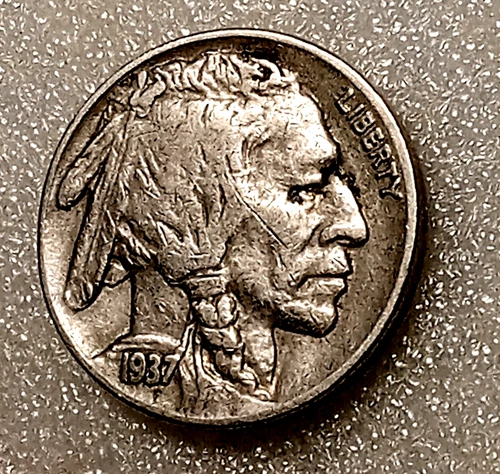 🌸 1937 P Buffalo Nickel, 89-Year-Old Coin