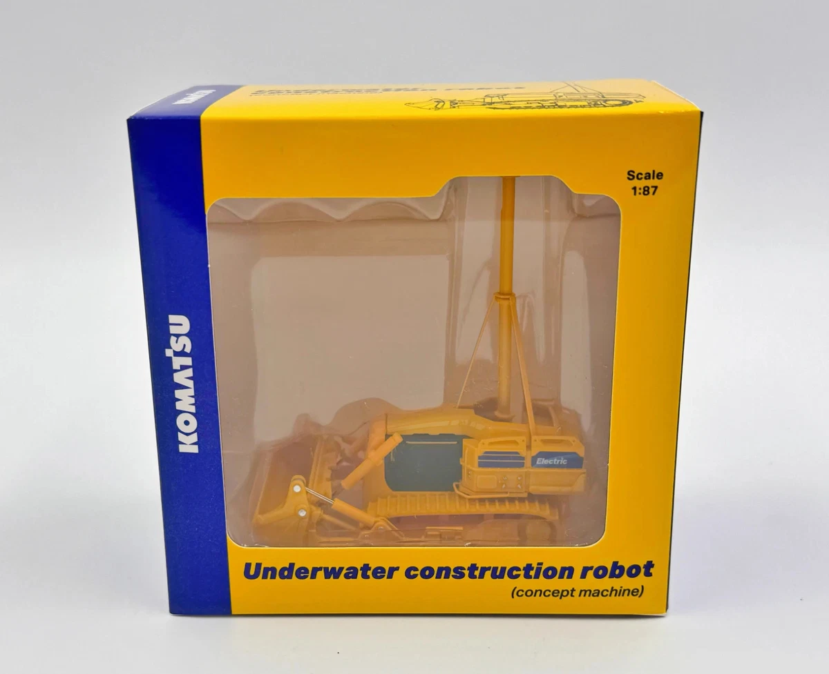 Komatsu Yellow 1:87 Scale Contemporary Manufacture Diecast