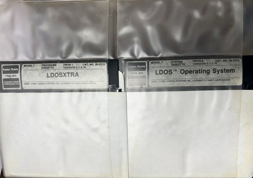 Vintage Radio Shack TRS-80 Manual & Software LDOS Model 1 - 第 6/6 張圖片