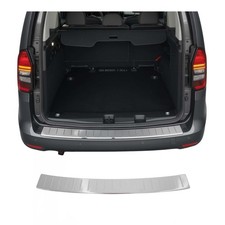 Ladekantenschutz für VW Caddy 2021-2025 Chrom Edelstahl Gebürstet