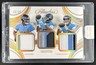 2025 Panini Flawless Cam Ward Calvin Ridley Tyler Lockett Triple Patches RC #/25