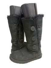 UGG Women s Tall Boot Bailey Button Triplet II 1873 Size 8