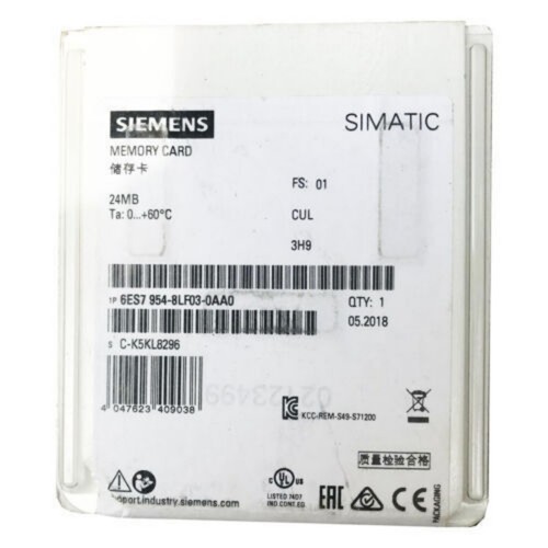 CARTE MÉMOIRE NEUVE SIEMENS 6ES7954-8LF03-0AA0 6ES7954-8LF03-0AA0 S7 TAXE GRATUITE US - Photo 4/8