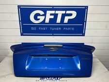 2008-2014 Subaru Impreza Wrx Oem Trunk Spoiler Deck Lid World Rally Blue Wrb 2008-2014 Subaru Impreza Wrx Oem Trunk Spoiler Deck Lid World Rally Blue Wrb