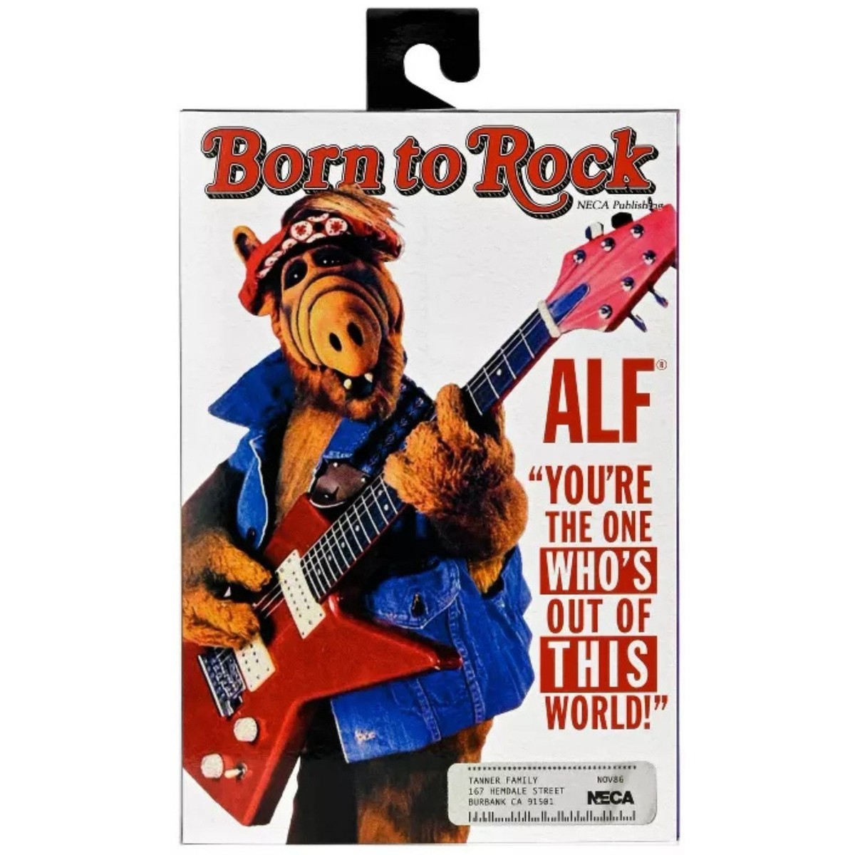 Alf Ultimate Born to Rock Alf 7 Inch Action Figure NECA | eBay
