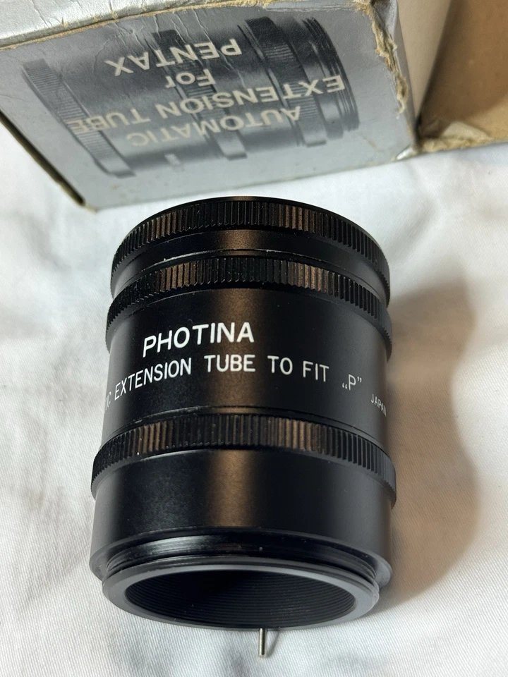 Photina Automatic Extension Tube for Pentax Mount Made in Japan - Image 2 of 4