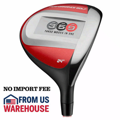 Performance Golf Products LLC 359 Super 9-Wood Left Hand Stiff 24 Degrees