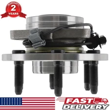 4WD Front Wheel Bearing Hubs for 2007-2013 Chevy Silverado GMC Sierra 1500 Tahoe