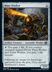 Mine Worker 239/287 Foil The Brothers' War