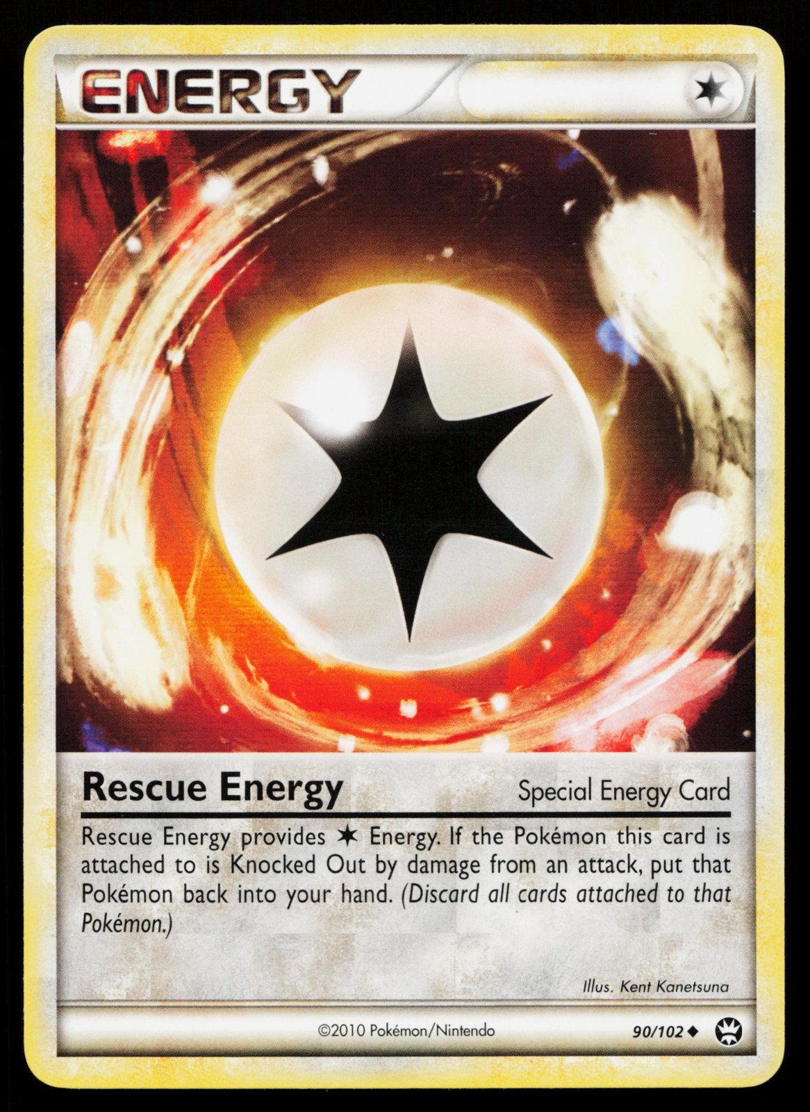 Rescue Energy 90/102 HGSS Triumphant Pokemon Near Mint