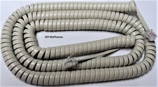Ash 25Ft Long Handset Cord for Nortel Phone M5008 M5208 M5212 M5216 M5312 M5316