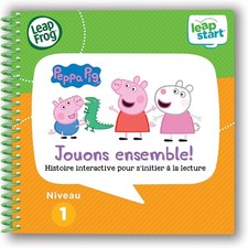 LeapFrog LeapStart Preschool Level 1 Peppa The Pig Playing Together Storybook