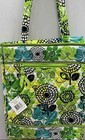 Vera Bradley Lime's Up Quilted Cotton Laptop Travel Tote Bag NWT — photo 3