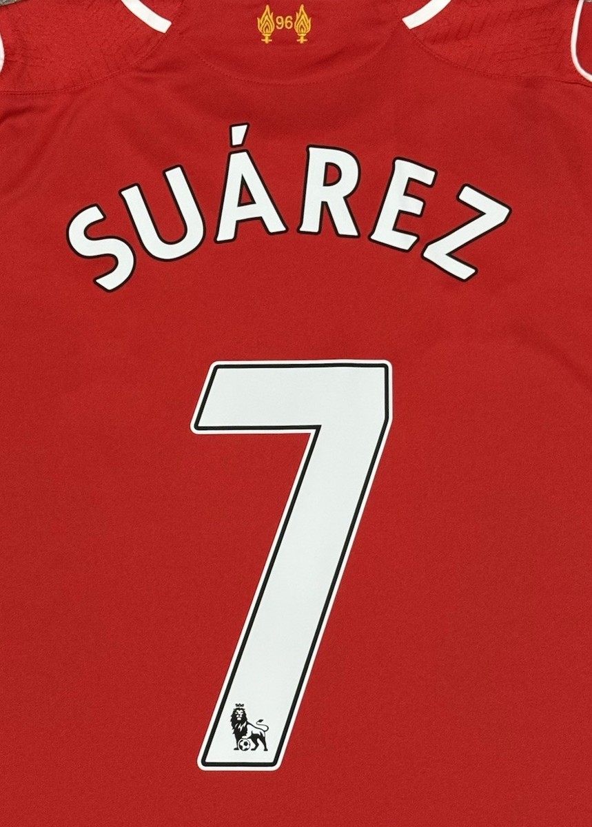 2014/15 Liverpool Home Jersey #7 Luis Suarez 3XL Warrior Brand Red