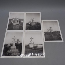 Black White Photograph WWII World War 2 Lot of 5 Old Photos