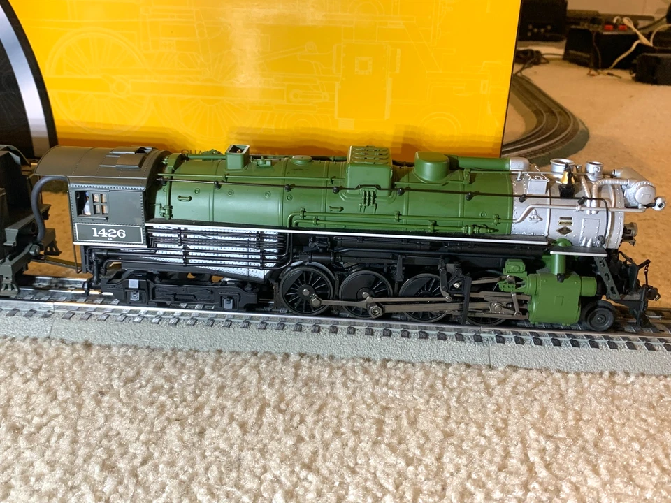 K-Line Boston & Albany Berkshire Steam Loco #1426 - TMCC - K3670-1426CC - TESTED - Image 2 of 4