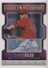 2014 Panini Elite Extra Edition /75 Chris Ellis #46 Auto 8ju