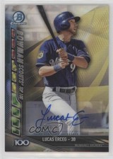 2017 Bowman Chrome Scouts Updates 66/150 Lucas Erceg #BSU-LE Auto 1u6