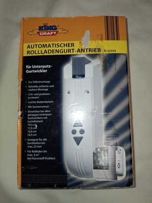 King Craft Rollladen Gurtantrieb neu unbenutzt 