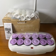 Open box Conair Waves And Volume 12 Hot Hair Rollers - Pageants