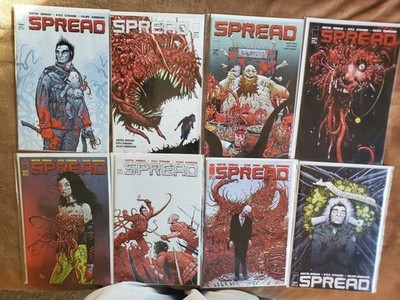 Image Comics Spread Issues #1, 2, 3, 4, 5, 6, 7 & 9 Lot Of 8 Comics