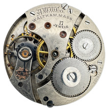 Antique 16s 1917 Waltham 17j Mechanical Hunter Pocket Watch Movement 625 USA