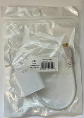 4xem Video Adapter HDMI/VGA 4XMHDIVGAFA
