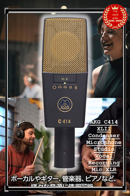 AKG C414 XLII Kondensator Mikrofon Studio Gesangsaufnahme Mikrofon XLR