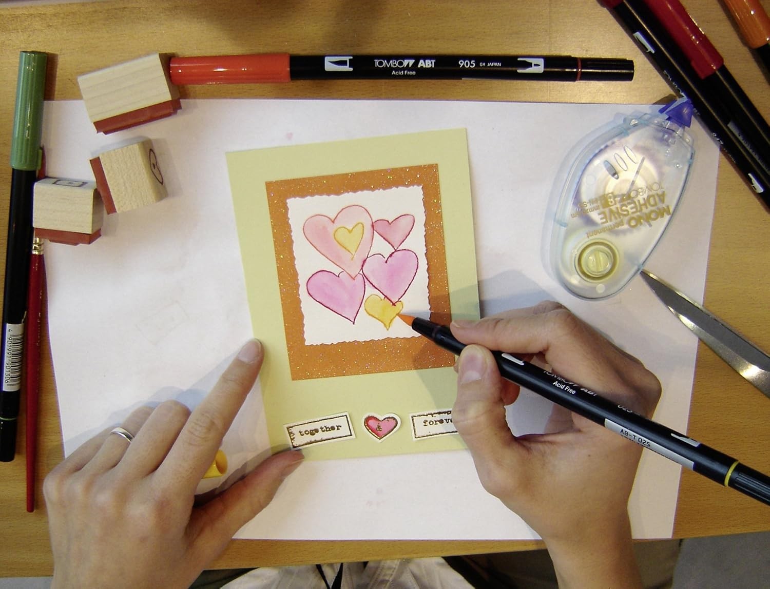 Tombow ABT No. 835 Persimmon Dual Brush Pen – Unleash Your Artistic Potential