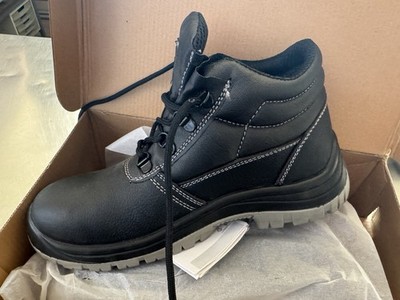 UPOWER SICHERHEITSSCHUHE 'SAFE' S3 SRC HIGH GR.46 LEDER SCHWARZ