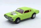 Matchbox Superfast No 62 Mercury Cougar Lime 1970 England Lesney 1/64 Diecast