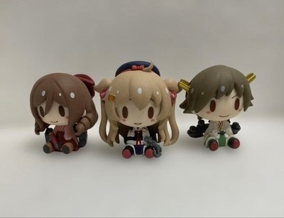 Kantai Collection Chokonoko Figures Set Murai Kai Ni Hiei Kai Ni Harukaze