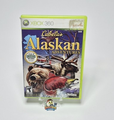 Cabela's Alaskan Adventures (Microsoft Xbox 360, 2006) CIB w/ Manual  Tested 