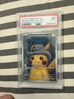 2023 POKEMON SVP EN-SV BLACK STAR PROMO #085 PIKACHU WITH GREY FELT HAT PSA 9
