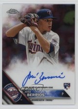 2016 Topps Chrome Rookie Jose Berrios #RA-JOS Auto RC 11ff