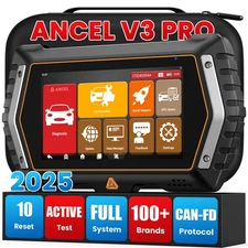 ANCEL V3 PRO Bi-directional OBD2 Scanner Car Diagnostic Tool Full System Scan