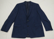 Lauren Ralph Lauren LRL Blue 2 Button Blazer Sport Coat Jacket 48 XL