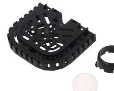 Ball casters; Kit: ball,housing; white; push-...