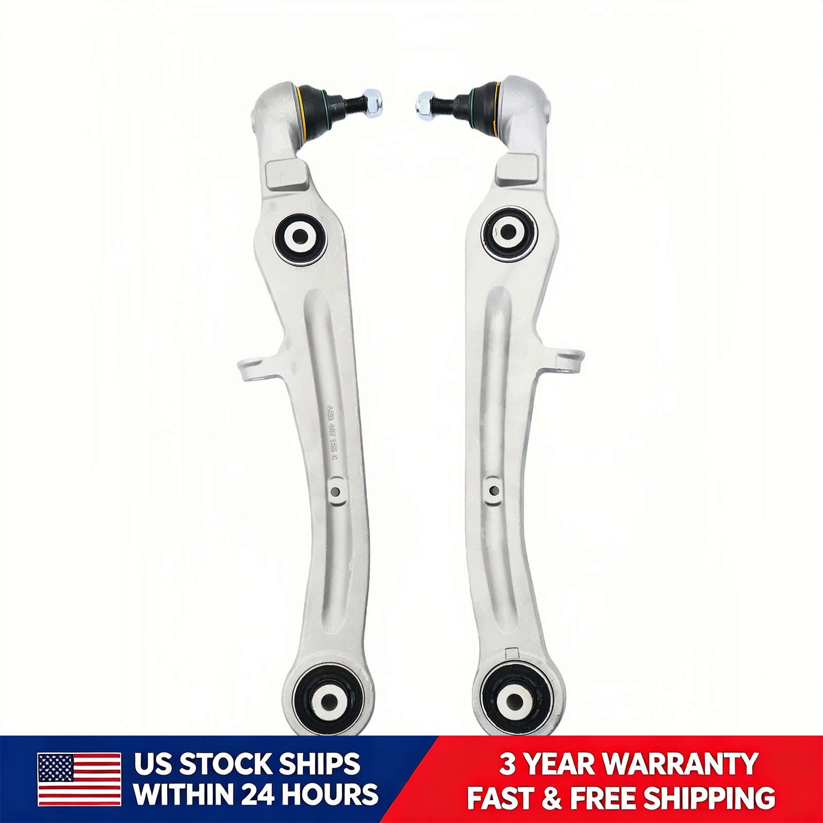 Bentley Flying Spur 2014-2019 Front Upper Control arms 10 pcs P/N 3W0407510