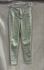 Refuge Women's Olive Green High Waist Super Skinny Stretch Cotton Pants Sz 0 — photo 1