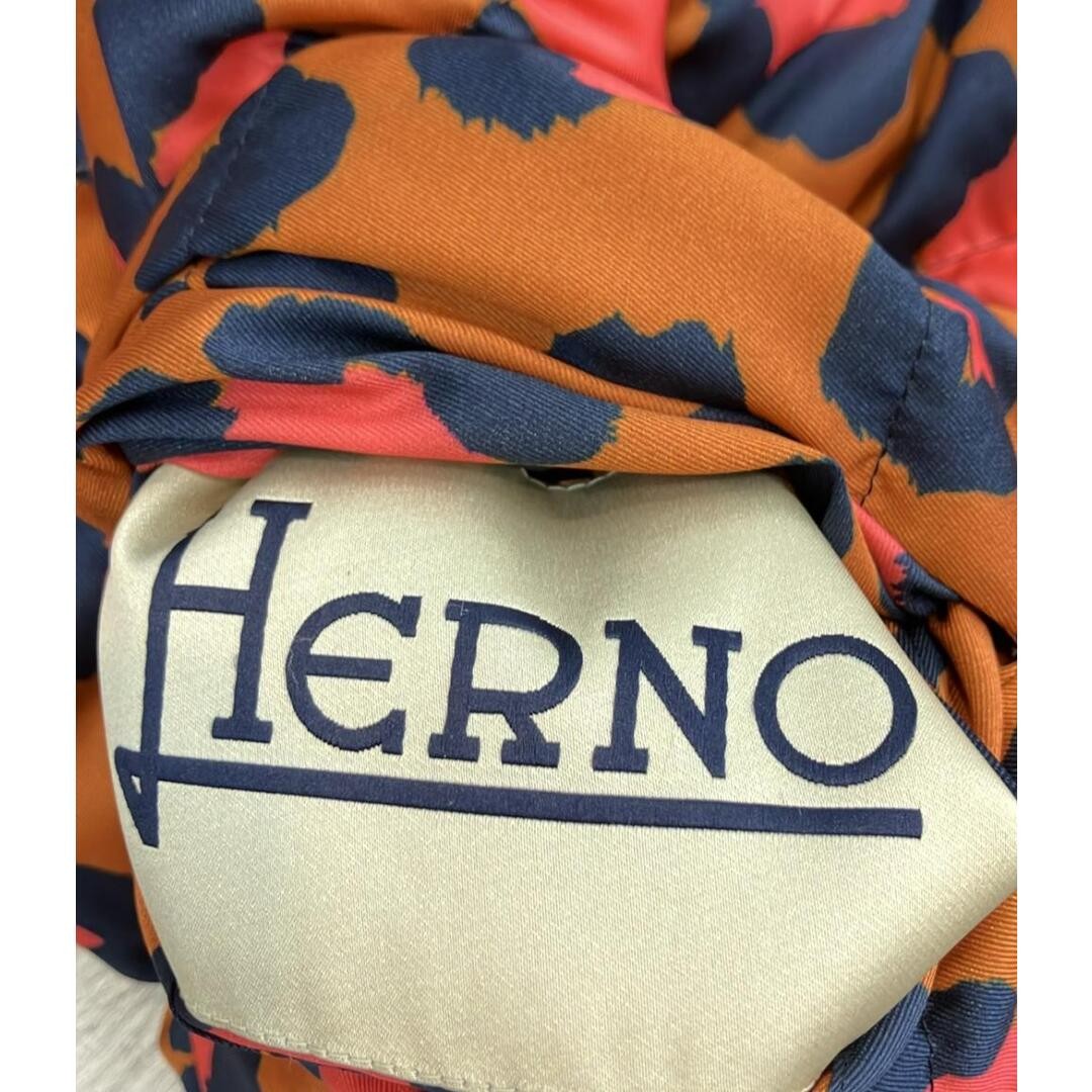 Herno Down Jacket Reversible Leopard Print Pi1019… - image 4