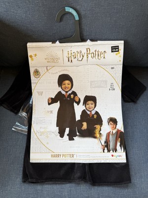 Disguise Harry Potter Child Infant Baby Gyffindor Robe Costume 6 - 12 Months NEW