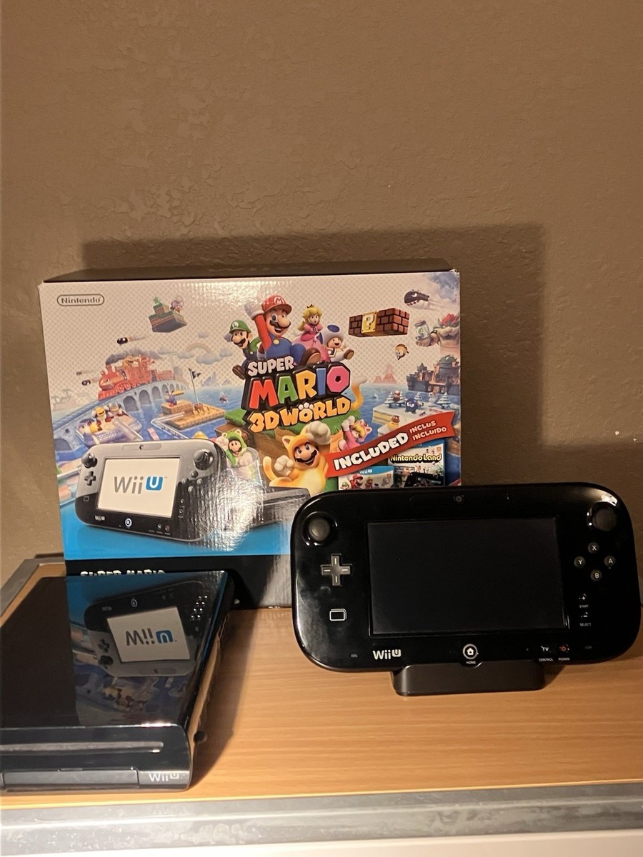 Nintendo Wii U Black 32GB Complete In Box Deluxe Edition | eBay