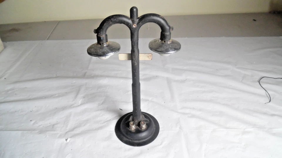 Marx Tinplate Vintage Lamp Post 0/027 -Used -Untested - Image 2 of 4