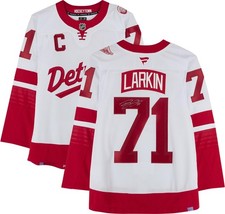Dylan Larkin Detroit Red Wings Autographed 2025 Stadium Series Premium Jersey