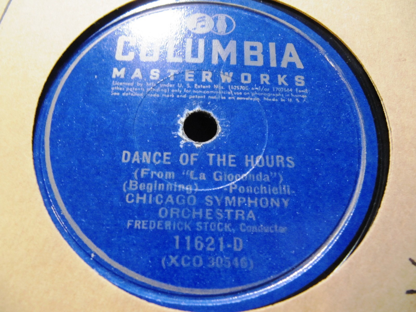 JIM FLORA Sleeve Frederick STOCK Chicago Symph Gioconda DANCE OF HOURS COLUMBIA thumbnail 2