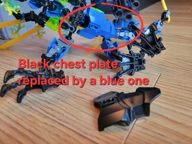 LEGO HERO Factory: Dragon Bolt 44009 Complete With Extra Custom add on 