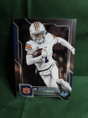 2025 Topps Bowman U FOOTBALL #186 Eric Singleton Jr AUBURN